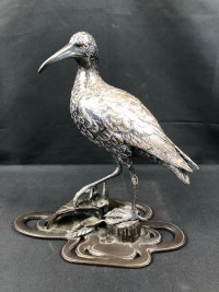 SH Enchères, Sophie Himbaut commissaire-priseur Belle vente vendredi 6 novembre 2026 à 14h akasofu-gyoku-oiseau-en-bronze