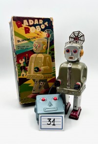 raddar-robot SH Enchères, Sophie Himbaut commissaire-priseur Vente de Jouets anciens et contemporains mardi 27 mai à 14h raddar-robot
